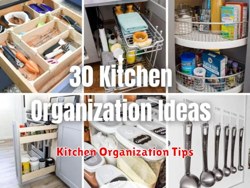 Kitchen Organization Tips